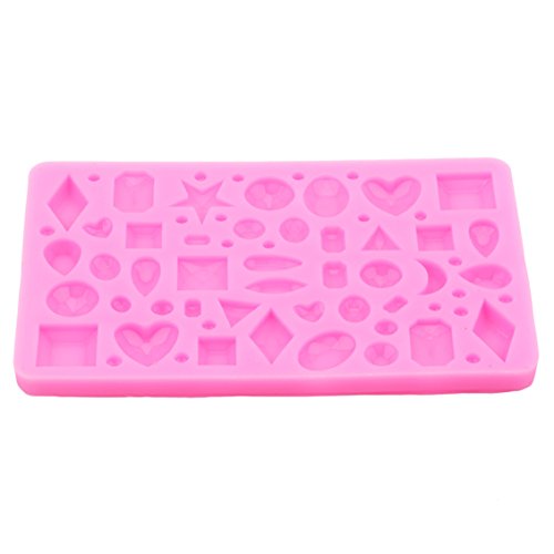 Dolland Multi Shape Mini Silicone Jewelry Making Mold Jewelry Casting Molds Silicone Resin Jewelry DIY Jewelry Craft Making Molds - Thumbnail 3