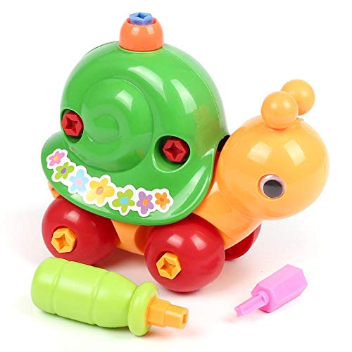 Cute Animal Shape Puzzle Kids Disassembly Assembly Lovely Cartoon Car Model Early Educational Child Children Present