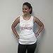 MyPartyShirt Regina George's A Little Bit Dramatic Tank Top-Womens Small White