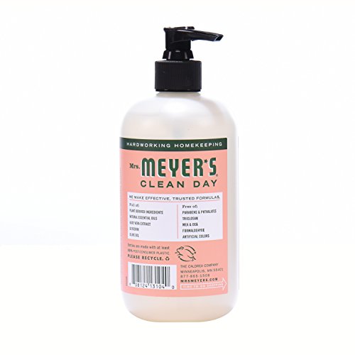 Mrs. Meyers Clean Day Hand Soap, Geranium, 12.5 fl oz, 3 ct