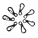 Mini Spring Hanging Buckle (2.5CM), 20Pcs Carabiners Hook Clip EDC Paracord Hook
