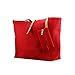 GEARONIC TM Korean Lady Women PU Leather Shoulder Handbag Shoulder Bag Red