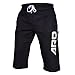 ARD CHAMPS Mens Cotton Fleece Shorts Jogging Casual Home Wear MMA Boxing Jogger (S-XXL) (Black, Large)