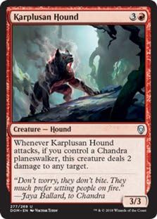 Amazon 英語版 ドミナリア Dominaria Dom カープルーザンの猟犬 Karplusan Hound マジック ザ ギャザリング Mtg トレカ 通販 Amazon 英語版 ドミナリア Dominaria Dom カープルーザンの猟犬 Karplusan Hound マジック ザ ギャザリング Mtg トレカ 通販