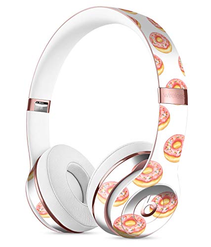 Delicious Pink Donut with Sprinkles DesignSkinz Full-Body Skin Kit for The Beats by DRE Solo 3 Wireless Headphones/Ultra-Thin/Matte Finished/Protective Skin Wrap - Thumbnail 4