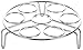Netany 2 Piece Stainless Steel Egg Steamer Rack for Instant Pot Accessories /Steam Rack for Pressure Cooker Accessories