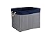Basket for Organizing Cube Stgorage Bin - Fabric Storage Cubes Collapsible Baskets for Shelves with Rope, Bins for Organization Cloth Toy Decorative Laundry 16(L) x 12(W) x 12(H) inch