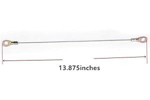 CQYD 53045-1065 Tailgate/Tail Gate Cable Fits Kawasaki 2001-2003 Mule 3000 3010 3020 4x4