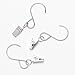 Stainless Steel Decorating Clips, Hanging Clamp Hooks Hanger Clips for String Lights, Curtain, Photos, Home Decoration (25 Pack)
