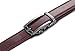Mio Marino Ratchet Click Belts for Men - Mens Comfort Genuine Leather Dress Belt - with Automatic Buckle, Enclosed in an Elegant Gift Box - Style 185 - Mahogany - Adjustable from 28