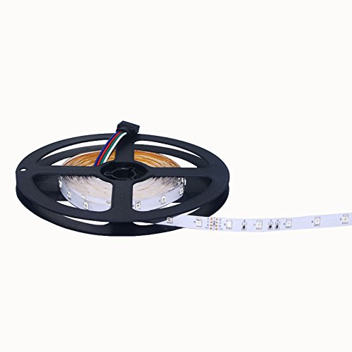 B2ocled Flexible LED Strip Lights,2835 LEDs Warm White Non-Waterproof LED Light Strip,12V DC 16.4ft/5m LED Tape for Gardens/Homes/Kitchen/Cars/Bar