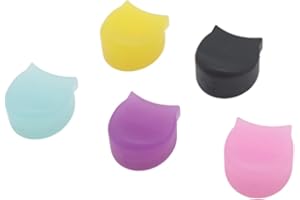 Soundspire 5-Pack Thumb Rest Cushion, 5-Color Clarinet/Oboe Protector, Universal Fit for Woodwind Instruments