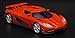 AbbonyDuo 1:32 for FKoenigsegg Supercar Alloy Diecast Car Model Pull Back Toy Electronic Car Classical Kids Toys (Red)