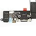 MMOBIEL Dock Connector for iPhone 5S (Black) USB Charging Port Flex Mic Audiojack Antenna Loudspeaker Connector installed incl 2x screwdriver