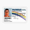 STICKY DUDE | McLovin Hawaii | Yeti Cup Vinyl Waterproof Decal Car Laptop Wall Window Bumper Sticker 5"