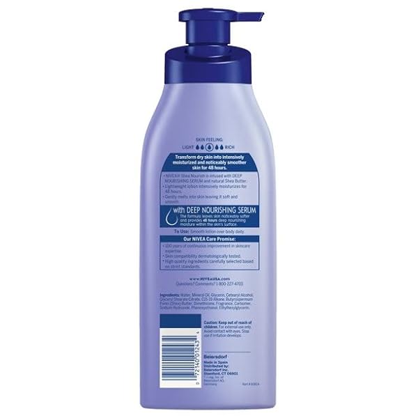 NIVEA ESSENTIALLY ENRICHED BODY LOTION 16.9 OZ