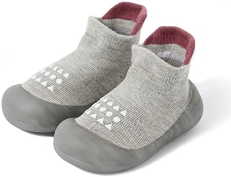 Bearbay Baby Sock Shoes Baby Walking Shoes Infant Non-Slip