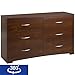 South Shore Step One 6-Drawer Double Dresser, Sumptuous Cherry