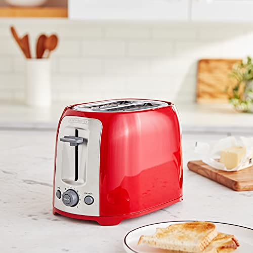 BLACK+DECKER 2Slice Toaster, Red, TR1278RM Pricepulse