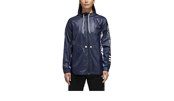adidas women's outline windbreaker jacket