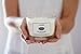 Caitlins Home Scented Candle Aromatherapy White Tea and Ginger 3 Wick Natural Wax with Essential Oils