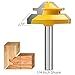KOWOOD Router bit, 45 Degree Lock Miter Router Bit 1/4 Inch Shank, Professional Wood Cutting Tools,for Commercial Users and Beginners…