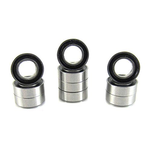 5x9x3mm (10) Precision Ball Bearings ABEC 3 Rubber Sealed