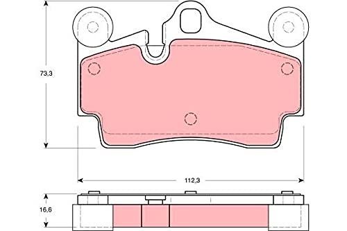 TRW GDB1549 Brake Pads