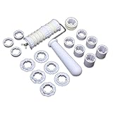 Joylive Fondant Strip Ribbon Cutter Embosser Roller Sugarcraft Cake Decorating Tool Mold