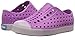 Native Kids' Jefferson Glow Child Water Shoe, Peace Purple/Glow in the Dark, 8 Medium US Toddler