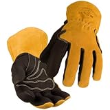 Revco Industries BM88L BSX BM88 Extreme Pig Skin MIG Welding Gloves, Large