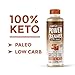 Keto Coffee Creamer by PowerCreamer | Salted Caramel - Zero Sugar | Grass-fed Ghee, MCT Oil, Organic Coconut Oil, Stevia | Keto Creamer, Energy Support | Liquid, No Refrigeration (20 Servings)