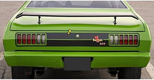 Southern Car Parts 1971 1972 Demon Tail Panel Stripes Kit in White