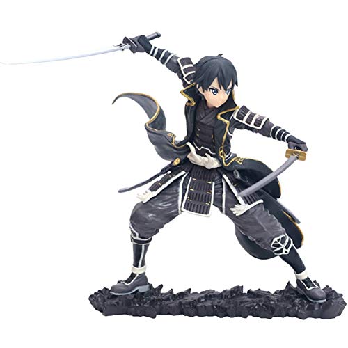 HomMall Anime Character Action Figure Vinyl Collectible PVC Figure Toys( Sword Art Online Kirito) - Thumbnail 5