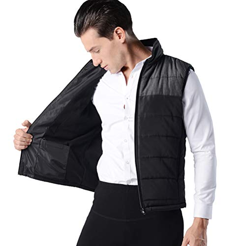 Sarple Elektrisch Beheizte Weste USB Heizweste mit 4 Heizzonen Herren Damen Waschbare Heizjacke Heizung Skianzug… – Bild 7