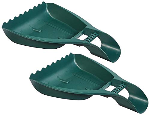 LBK LEAF-1-PAIR Scoops: for Fast Leaf and turfgrass Removal, 1