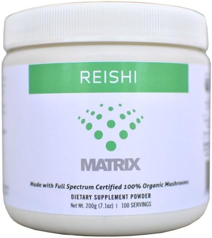 New - Mushroom Matrix Reishi - Organic - Powder - 7.14 oz