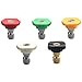 DUSICHIN DUS-025 Pressure Washer Spray Nozzle Tips Multiple Degrees, 1/4 INCH 2.5 GPM