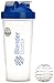 BlenderBottle Classic (Discontinued Style), 28-Ounce, Clear/Blue