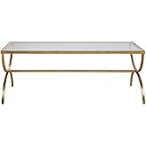 Uttermost Crescent - Coffee Table-18 Inches Tall and 48 Inches Wide