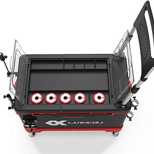 ZFF Fischereikasten Mit Sitz 40L Vierbeiner Heben Groß Kapazität Verdickung Isolierung Angelbox Angeln Ausrüstung Mit… – Bild 4