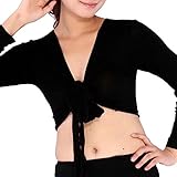 BellyLady Belly Dance Long-sleeve Wrap Top Banadge Top, Gift Idea