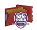 Smead End Tab Pressboard Classification File Folder with SafeSHIELD Fasteners, 2 Dividers, 2