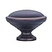 Amazon Basics Mushroom Cabinet Knob, 1.19-inch Diameter, Oil Rubbed Bronze, 25-Pack