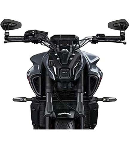 Amazon.com: FENRIR Motorcycle Mirror with Adapter for Yamaha MT09