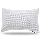 Sweetnight Pillows for Sleeping, Adjustable Loft & Neck Pain Relief-Shredded Hypoallergenic Certipur Gel Memory Foam Pillow with Removable Case,Bed Pillows for Side Back Stomach Sleeper,Queen Size
