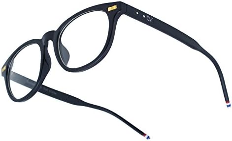 Ted Virtu Black Round Frame, Spectacle frame for Men and Women, FY8163