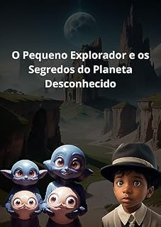 Livro O Pequeno Explorador e os Segredos do Planeta Desconhecido