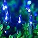 zerproc Blue Christmas Lights, 33ft 100 LED String Lights, 120V UL Certified Xmas Tree Lights for Christmas, Patio, Home, Party, Holiday, Garden, Indoor and Outdoor Decoration