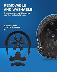 ZIONOR H3 Skateboard Helmet for Kids/Youth/Adults